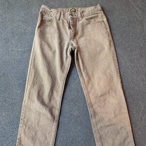 Lee Regular Straight Fit Jeans - 31x32 - Walnut
